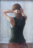 MARY E CARTER - At The Window - oil on canvas - 16 x 14 cm - €350 - SOLD