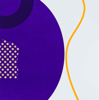 SHANE O'DRISCOLL - Dip Dip - purple  - silkscreen - 35 x 35 cm - edition of 10 - €315