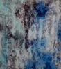 MICHAEL McSWINEY - Bluefall - oil on wood - 90 x 80 cm - €2000