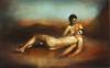 JAMES WALLER - The Golden Pieta - oil on linen - 51 x 33 cm - €600