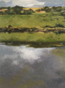 JANET MURRAN - Riverscapes III - acrylic on canvas on board - 34 x 28 cm - €300