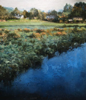 JANET MURRAN -Sweet Fields II - acrylic on wood - 30 x 26 cm - €595