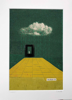 JO HOWARD - Cloud 9 - screenprint & mixed media - 28 x 38 cm - €275 - SOLD