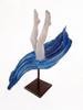 AYELET LALOR - Splash V - ceramic, mixed media, steel - 26 x 19 x 15 cm - €260