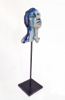 AYELET LALOR - The Sea itself floweth in your veins V - ceramic, pigment, wax, steel -47x 16 x 11 cm - €480