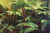 KEITH PAYNE - Tree Ferns - acrylic on canvas - 100 x 155 cm - €2500