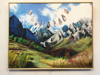 KEITH PAYNE - The Necklace - acrylic on canvas - 73 x 92 cm - €2500