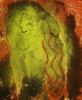 KEITH PAYNE - Snake Man- oil on canvas - 56 x 48 cm - €750