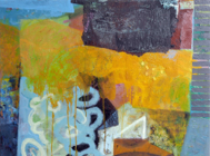 CATHERINE WELD - Modern Land 2 - oil on canvas - 76 x 102 cm - €1800
