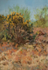 DAMARIS LYSAGHT - Furzy Bog- oil on panel - 28 x 19 cm - €535