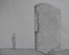 DIARMUID BREEN - Predicament Place 1 - pencil on paper - tripych- - €520 for all 3
