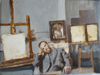 DIARMUID BREEN - Paul Klee Studio - oil on canvas - 18 x 24 cm - €320 - SOLD 