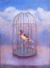 DIARMUID BREEN - The Sky is very High - oil on canvas - 43 x 33 cm - €550 - SOLD