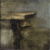 DOMAGH CAREY - Clypeum 2 - oil and gold leaf on board - 16 x 16 cm - €345