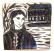 ETAIN HICKEY - Mary Jane O'Donovan Rossa - ceramic - 15 x 15 cm - €130 - SOLD