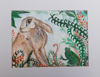 ETAIN HICKEY - Hello Mr Frog - watercolour - 30 x 37 cm - €200