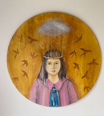 Mary Galvin - Small Kingdoms - acrylic on canvas - 60 cm  - €1200