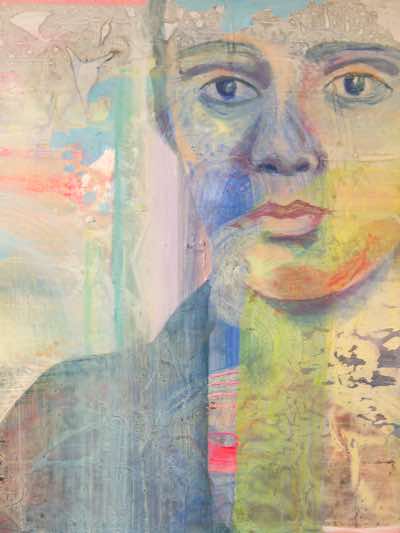 Siobahn O'Leary - Self Sustainung Light - acrylic on canvas - 50 x 60 cm - €720