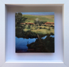 JANET MURRAN - River Time I - acrylic on board - 23 x 23 cm - €300