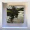 JANET MURRAN - River Time II - acrylic on board - 23 x 23 cm - €300