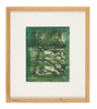 JOHN SIMPSON - Small Craft Warning - monoprint - 44 x 39 cm - €350