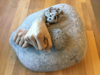 KETH PAYNE - Crossed Hands - stone, resin - €550