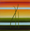 KYM LEAHY - Afternoon Melody - acrylic on canvas - 30 x 30 cm - €350