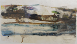 LARS-ERIC BUEB ~ Oasis - watercolour & ink on paper - 73 x 53 cm - €297