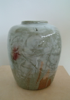 MARCUS O'MAHONY - Buncheong Vase - stoneware - 30 x 25 cm - €400