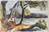 NIGEL HULEATT JAMES - Rineen - watercolour - 31 x 41 cm guide price €100
