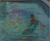 OONAGH HURLEY - Piscina- acrylic on canvas - 30 x 25 cm - €750 - SOLD