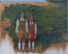OONAGH HURLEY - Uniform - acrylic on canvas - 20 x 25 cm - €650