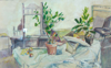 P. LENIHAN - Interior - watercolour - 53 x 73 cm - guide price €180