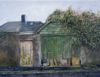 PAUL McKENNA - Garage, Alexandra Road - acrylic on canvas - 35 x 45 - €600