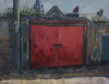 PAUL McKENNA - Garage, St.Lukes Avenue - acrylic on canvas - 35 x 45 - €600