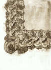 SANDIE HICKS - Lace Slugs - collograph with silk screen print - 78 x 60 cm - €450