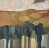 WENDY DISON - Migration Landscape 9 - oil on panel - 30 x 30 cm - €425 - SOLD