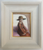 MARY E CARTER - The Bronze Gown - oil on board - 125 x 90 mm - €650 - SOLD