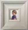 MARY E CARTER - 'I am me' - oil on board - 55 x 50 mm - €225