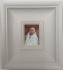 MARY E CARTER - The Swaddled Baby - oil on board - 50 x 35 mm - €225