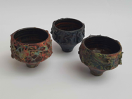 JIM TURNER - Three Teabowls ceramic - 9 cm diameter - €95