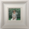 MARY E CARTER - In the Rose Garden - oil on board - 80 x 85 mm - €450 - SOLD