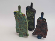 JIM TURNER - Cellulose Bottles ceramic - 22 -25 cm high - €295