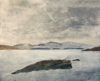 ELKE THONNES - Dunmanus Bay - etching - image size 40 x 50 cm - €480