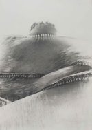 JOHANNA CONNOR - Folkscape - Remote 3 - graphite & pencil on paper - 55 x 42 cm - €860