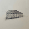 JOHANNA CONNOR - Stand Alone - pencil on paper - 92 x 92  cm framed - €1600 - SOLD