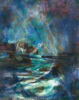 JOHN SIMPSON - NewMoon Blues - oil on canvas - 62 x 47 cm - €1650
