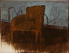 OONAGH HURLEY - Ghost Chair - acrylic on canvas - 20 x 25 cm - €450