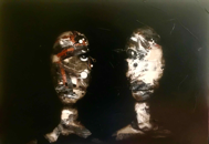 PAUL FORDE CIALIS - Pareido;ia XXVI - acrylic on canvas - 50 x 70 cm - €290
