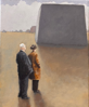 DIARMUID BREEN - The Observers - oil on canvas - 25 x 20 cm - €650